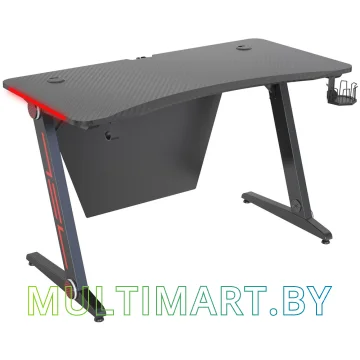 Компьютерный стол Cactus CS-GTZ-BK-CARBON-RED
